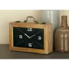 Decorative Accents>Kirklands Home Wooden Novelty Briefcase Clock