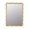 Kirklands Home Wooden Squiggle Wall Mirror Sale