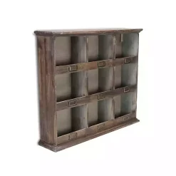Kirklands Home Wooden Wall Cubby Hot