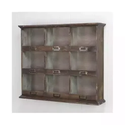 Kirklands Home Wooden Wall Cubby Hot