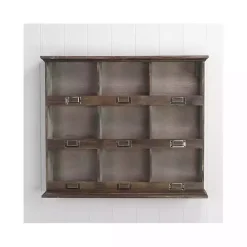 Kirklands Home Wooden Wall Cubby Hot