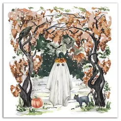 Halloween>Kirklands Home Woodland Ghost Halloween Canvas Art Print