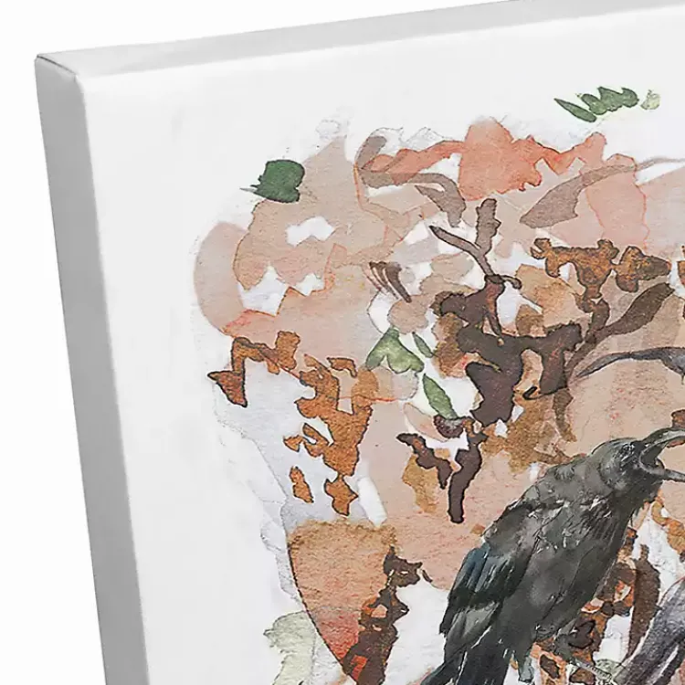 Halloween>Kirklands Home Woodland Ghost Halloween Canvas Art Print