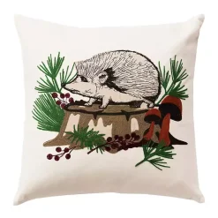 Christmas Pillows>Kirklands Home Woodland Holiday Hedgehog Pillow
