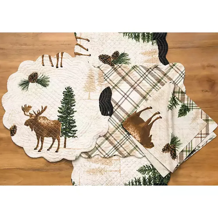Christmas Dining & Entertaining>Kirklands Home Woodland Pines Napkins, Set of 6