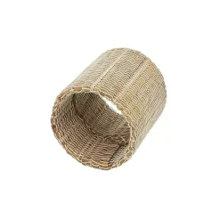 Kirklands Home Woven Neutral 4-pc. Napkin Ring Set Tan Clearance