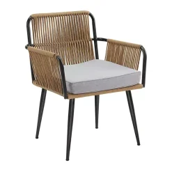 Kirklands Home Woven Neutrals 2-pc. Outdoor Armchair Set Clearance