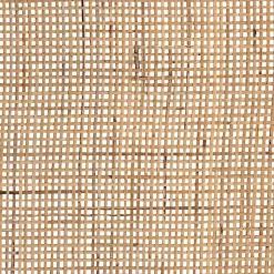 Kirklands Home Woven Rat and Mahogany Wood Nightsd Tan Hot