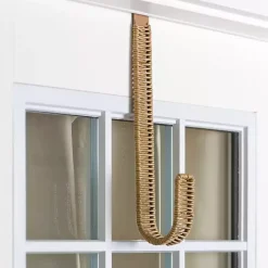 Wreaths>Kirklands Home Woven Rat Wreath Hanger Tan
