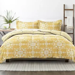 Kirklands Home Daisy Medallion Twin 3-pc. Comforter Set Yellow Outlet