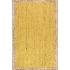 Kirklands Home Yellow Eugene Woven Area Rug, 5x8 Best
