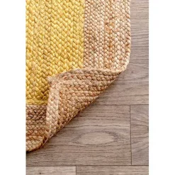Kirklands Home Yellow Eugene Woven Area Rug, 5x8 Best