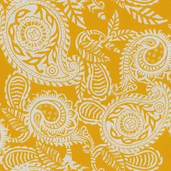 Kirklands Home Yellow Paisley Outdoor Seat Cushions, Set of 2 Sale