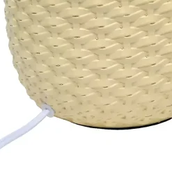 Kirklands Home Purled Ceramic Table Lamp Yellow Online