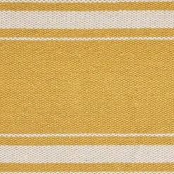 Kirklands Home Striped Fringe Placemats, Set of 4 Yellow Sale