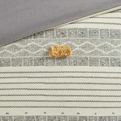 Kirklands Home Yellow Striped 3-pc. Full/Queen Comforter Set New