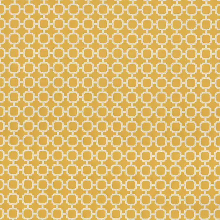 Kirklands Home Tufted Tie Outdoor Seat Cushions, Set of 2 Yellow Hot