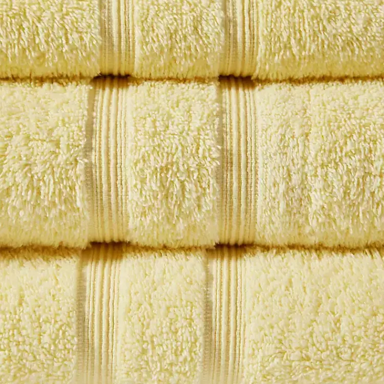 Kirklands Home Turkish Cotton 6-pc. Towel Set Yellow Hot
