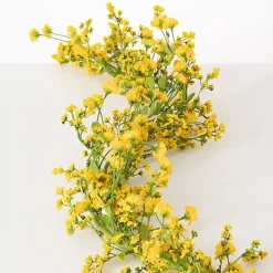 Arrangements & Greenery>Kirklands Home Wildflower Garland Yellow