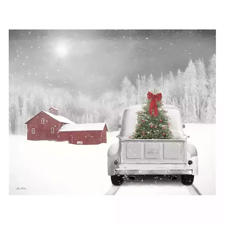 Christmas Art & Wall Decor>Kirklands Home You Can Plan On Me Canvas Art Print