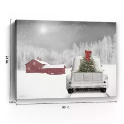 Christmas Art & Wall Decor>Kirklands Home You Can Plan On Me Canvas Art Print