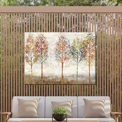 Kirklands Home Young Forest Trees Outdoor Canvas Art Print Online